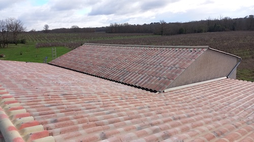 Nettoyage de toiture à Libourne